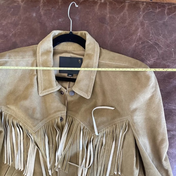 R13 Fringe suede Bomber Jacket - Picture 2 of 11